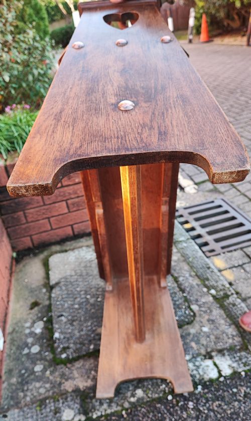 LIBERTY AND CO OAK HALL WINDOW SEAT - ADDITIONAL PHOTO 6
