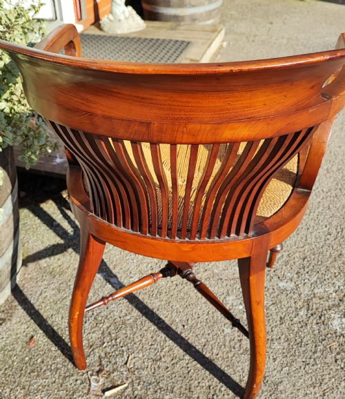 VICTORIAN MAHOGANY DESK OR OFFICE CHAIR - ADDITIONAL PHOTO 8