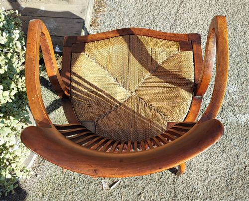 VICTORIAN MAHOGANY DESK OR OFFICE CHAIR - ADDITIONAL PHOTO 9