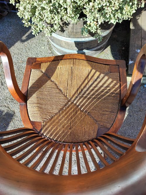 VICTORIAN MAHOGANY DESK OR OFFICE CHAIR - ADDITIONAL PHOTO 12