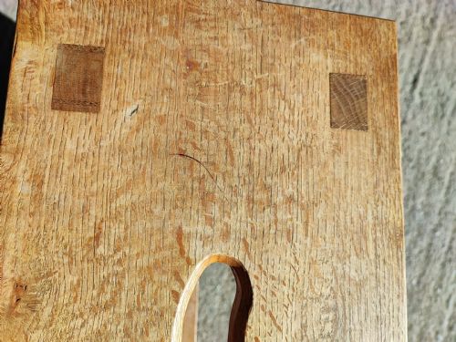 COTSWOLD OAK TRESTLE END STOOL - ADDITIONAL PHOTO 7