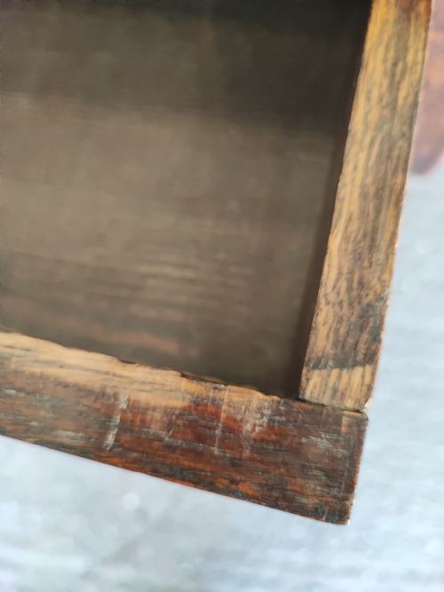VICTORIAN GREEN MAN CARVED OAK SIDE TABLE - ADDITIONAL PHOTO 8
