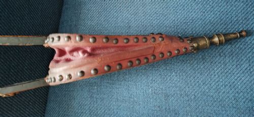 PRETTY ANTIQUE LACQUERED BELLOWS - ADDITIONAL PHOTO 2