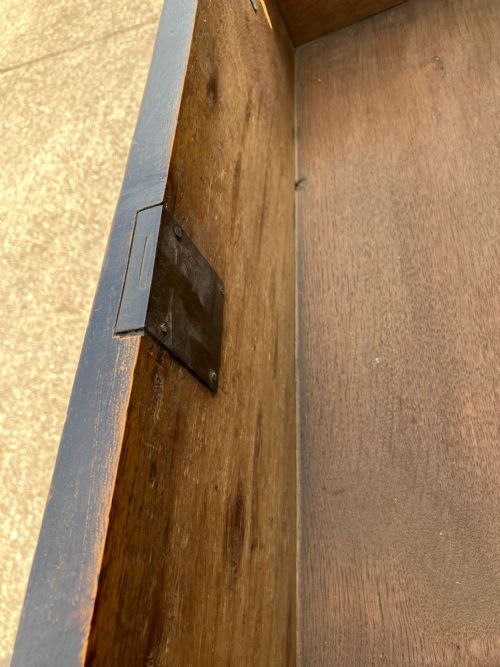 A GOOD TALL ANTIQUE MARQUETRY CHEST OF DRAWERS - ADDITIONAL PHOTO 6