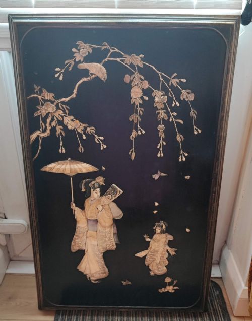 MEIJI PERIOD SHIBAYAMA PICTURE PANEL - ADDITIONAL PHOTO 11