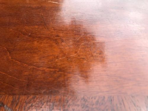 TALL GEORGIAN MAHOGANY CHEST OF DRAWERS - ADDITIONAL PHOTO 8