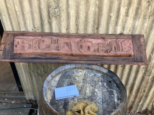 A FRENCH RUSTIC TERRACOTTA PANEL - ADDITIONAL PHOTO 3