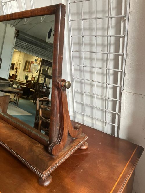 REGENCY MAHOGANY SWING DRESSING MIRROR - ADDITIONAL PHOTO 1