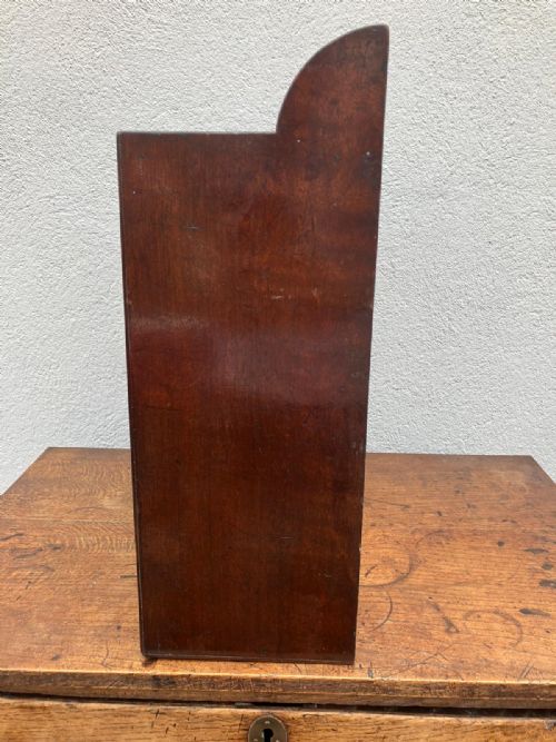 REGENCY SMALL MAHOGANY OPEN BOOKCASE SHELF - ADDITIONAL PHOTO 1