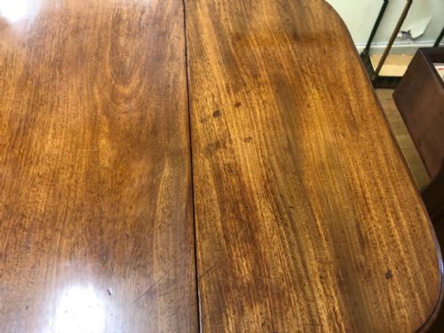 A SMALL REGENCY MAHOGANY PEMBROKE WORK TABLE OR LAMP SIDE TABLE - ADDITIONAL PHOTO 8
