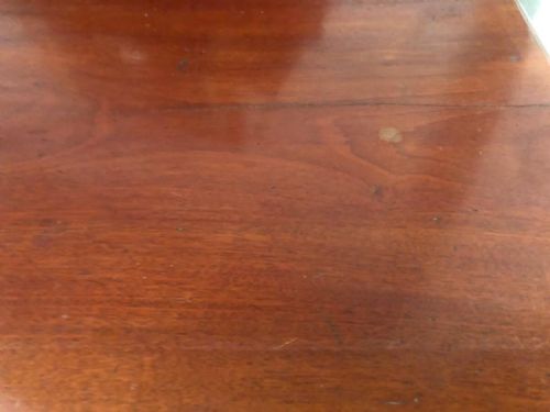 A VICTORIAN MAHOGANY 2 DOOR SIDE CABINET - ADDITIONAL PHOTO 8