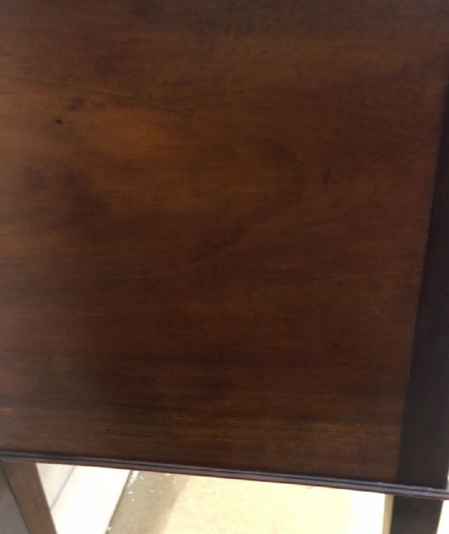AN ANTIQUE MAHOGANY SIDEBOARD IN THE GEORGE III STYLE - ADDITIONAL PHOTO 7