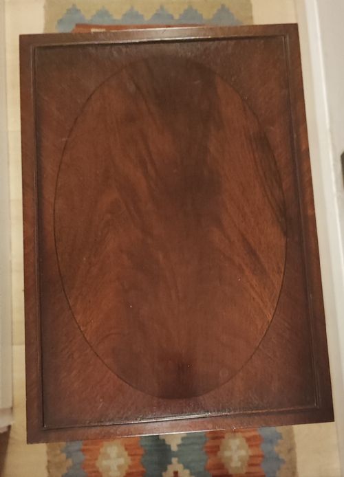 MAHOGANY QUARTETO OF TABLES IN THE GEORGE III STYLE - ADDITIONAL PHOTO 15