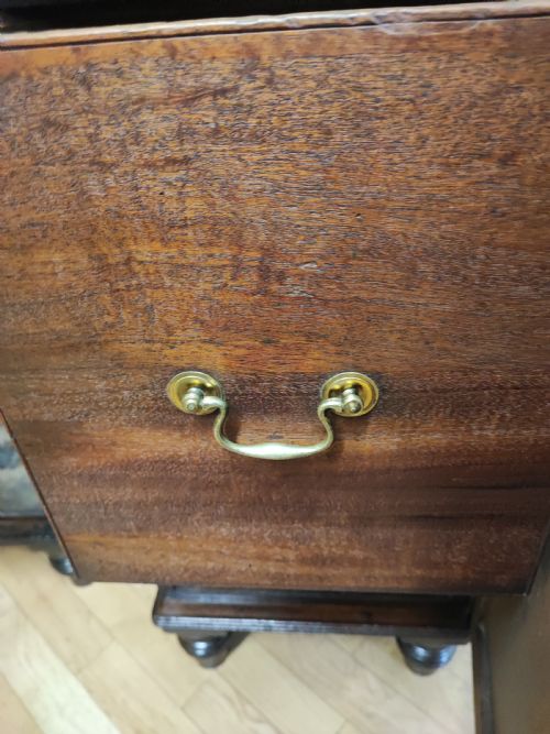 A PAIR OF REGENCY MAHOGANY BEDSIDE CABINETS - ADDITIONAL PHOTO 7