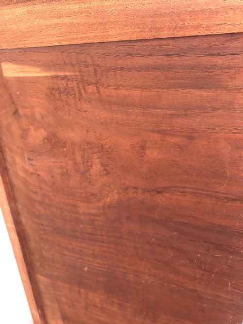 AN QUALITY ANTIQUE WALNUT CHEST OF DRAWERS - ADDITIONAL PHOTO 14