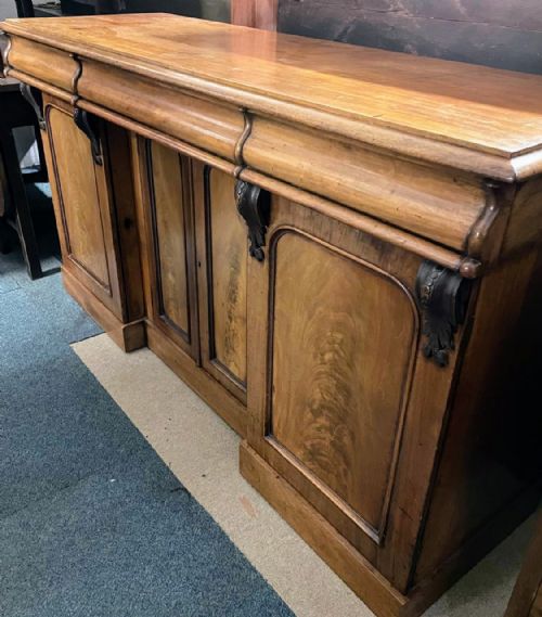 VICTORIAN MAHOGANY SIDEBOARD - ADDITIONAL PHOTO 5