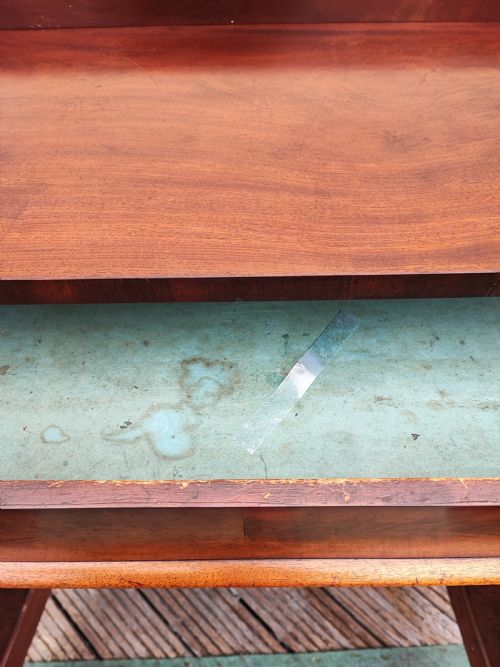 A QUALITY VICTORIAN MAHOGANY 2 DOOR SIDE CABINET CHIFFONIER - ADDITIONAL PHOTO 9