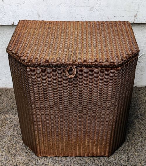 ANTIQUE LLOYD LOOM CHAIR AND LAUNDRY BASKET - ADDITIONAL PHOTO 10