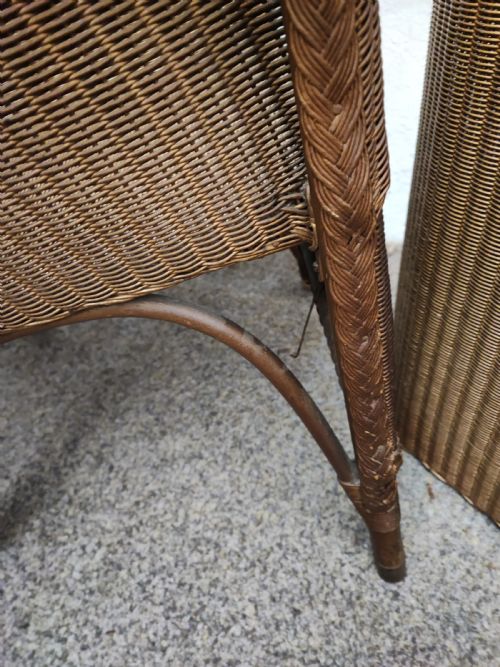 ANTIQUE LLOYD LOOM CHAIR AND LAUNDRY BASKET - ADDITIONAL PHOTO 13