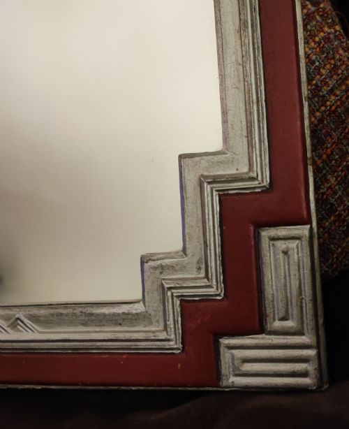 AN ENGLISH ART DECO ODEON MIRROR - ADDITIONAL PHOTO 6