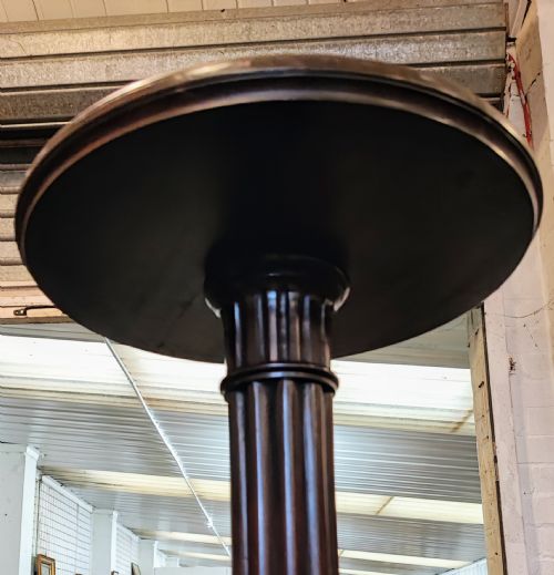 TALL GEORGIAN MAHOGANY TORCHERE - ADDITIONAL PHOTO 1