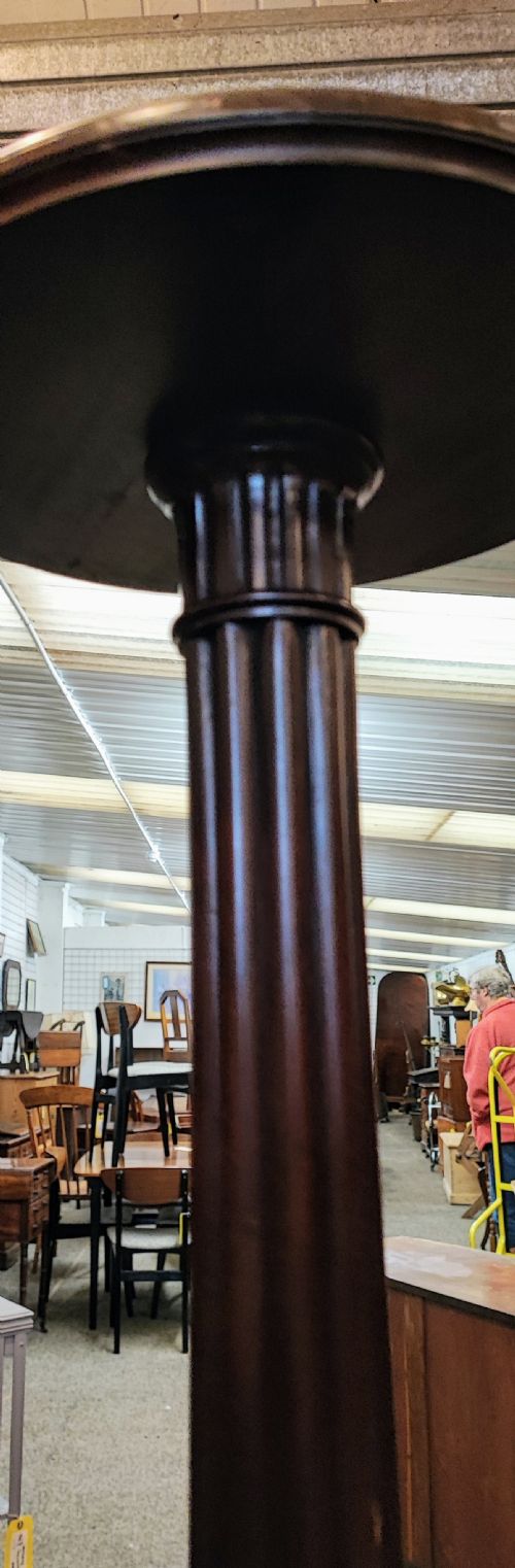 TALL GEORGIAN MAHOGANY TORCHERE - ADDITIONAL PHOTO 5