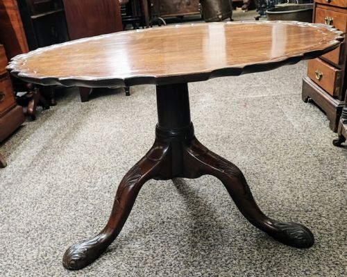 FINE 18C CARVED IRISH COFFEE TABLE - ADDITIONAL PHOTO 8