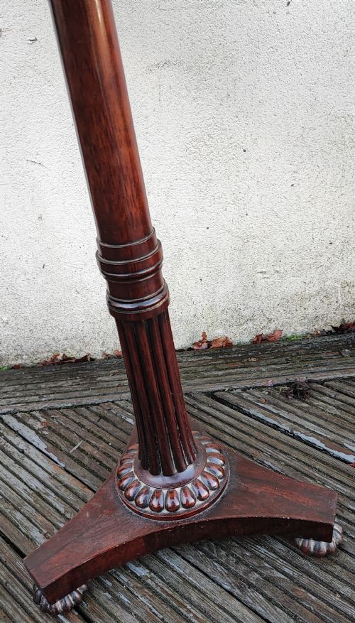 QUALITY REGENCY ROSEWOOD LAMP OR OCCASIONAL TABLE - ADDITIONAL PHOTO 2