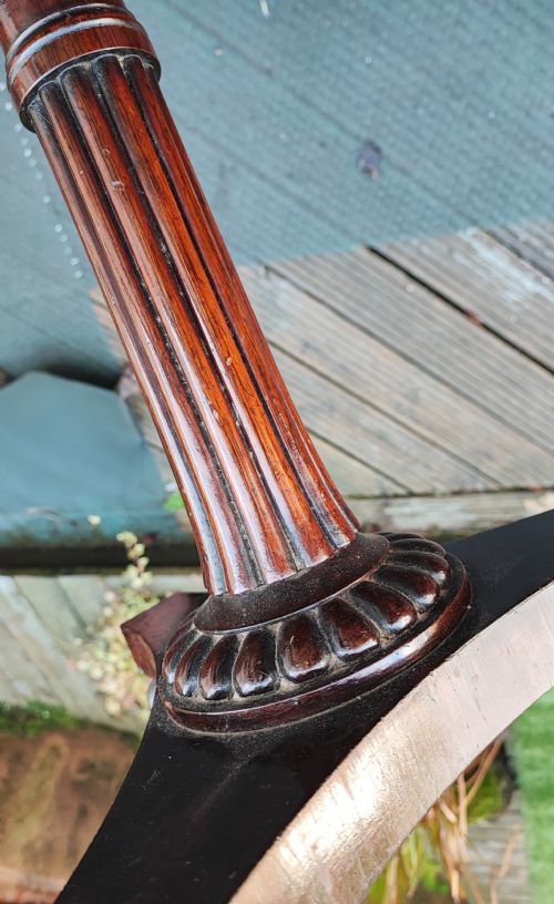QUALITY REGENCY ROSEWOOD LAMP OR OCCASIONAL TABLE - ADDITIONAL PHOTO 13