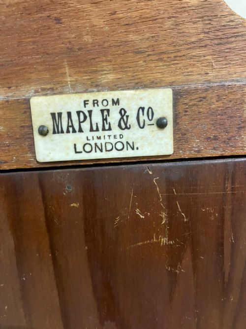 VICTORIAN MAPLE AND CO ASH DRESSING TABLE - ADDITIONAL PHOTO 4