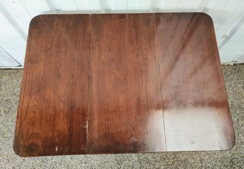 ANTIQUE SMALL SPIDER LEG DROP FLAP TABLE - ADDITIONAL PHOTO 2