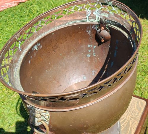 REGENCY COPPER PLANTER - ADDITIONAL PHOTO 1