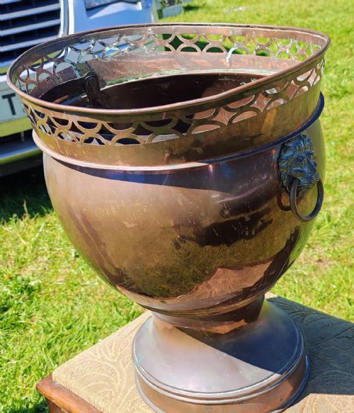 REGENCY COPPER PLANTER - ADDITIONAL PHOTO 2