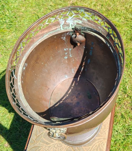 REGENCY COPPER PLANTER - ADDITIONAL PHOTO 8