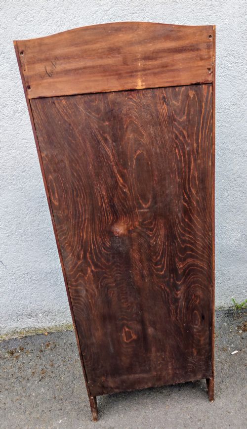 ANTIQUE MAHOGANY ART'S AND CRAFTS GLASGOW SCHOOL OPEN BOOKCASE - ADDITIONAL PHOTO 11