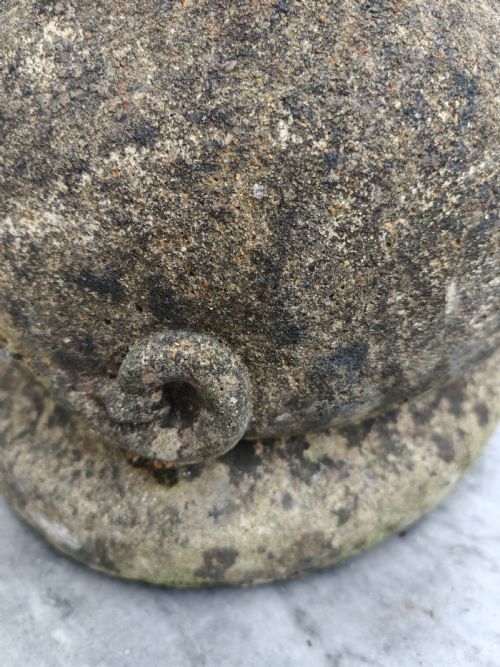 CHARMING WELL WEATHERED STONE PIG - ADDITIONAL PHOTO 9