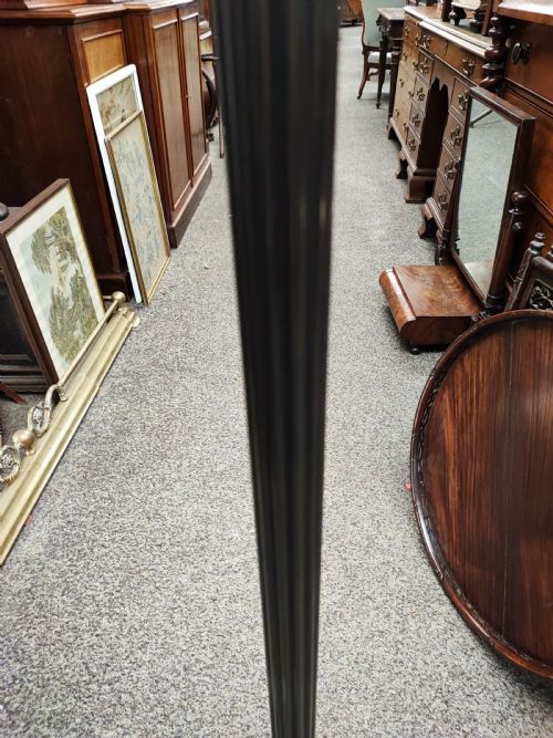 BRONZED FINISH METAL STANDARD LAMP - ADDITIONAL PHOTO 1