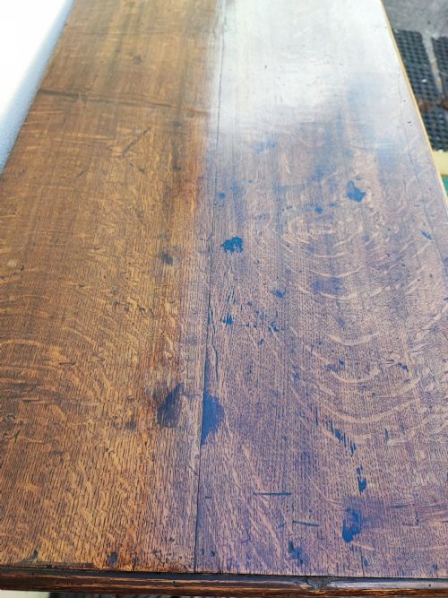GEORGIAN OAK CHEST OF DRAWERS - ADDITIONAL PHOTO 3
