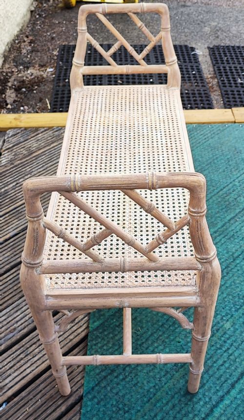 A WINDOW SEATIN SIMULATED BAMBOO - ADDITIONAL PHOTO 1