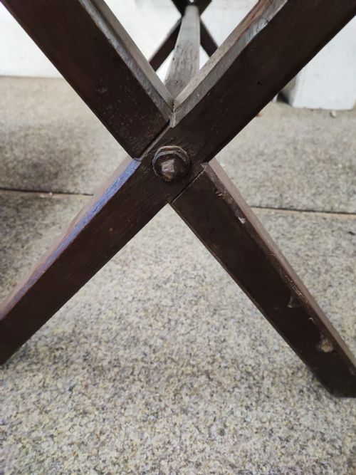 UNTOUCHED ANTIQUE TAVERN TABLE - ADDITIONAL PHOTO 1