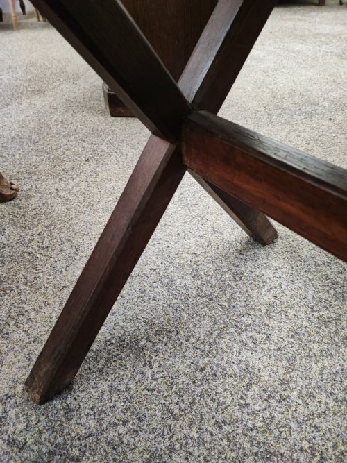 UNTOUCHED ANTIQUE TAVERN TABLE - ADDITIONAL PHOTO 2