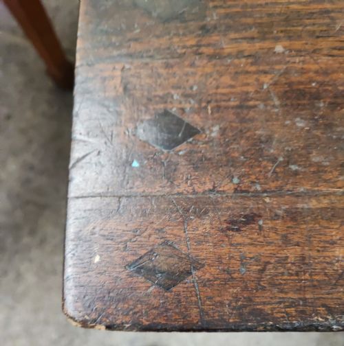 UNTOUCHED ANTIQUE TAVERN TABLE - ADDITIONAL PHOTO 6