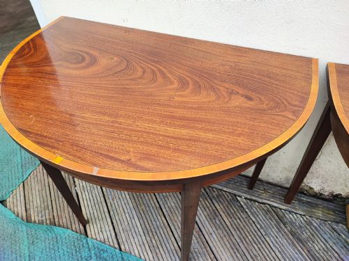 ANTIQUE GEORGIAN STYLE MAHOGANY DINING TABLE - ADDITIONAL PHOTO 6