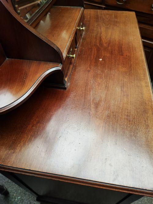 EDWARDIAN INLAID CHEST DRESSING TABLE - ADDITIONAL PHOTO 1