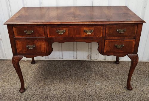 antique walnut writing desk - CATEGORY: ANTIQUE DESKS - DATED 19TH CENTURY
