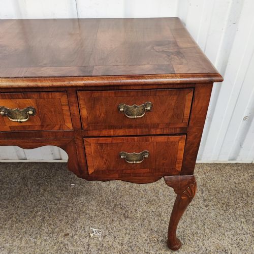 ANTIQUE WALNUT WRITING DESK - ADDITIONAL PHOTO 3