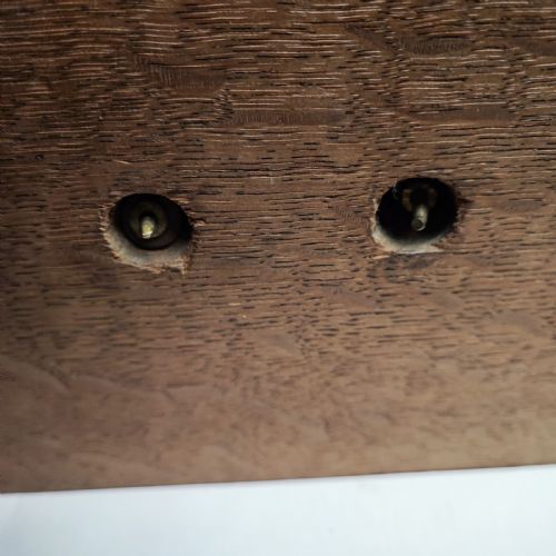 GEORGIAN OAK CHEST OF DRAWERS OF SMALL SIZE - ADDITIONAL PHOTO 1