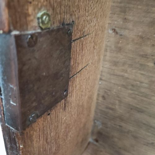GEORGIAN OAK CHEST OF DRAWERS OF SMALL SIZE - ADDITIONAL PHOTO 3