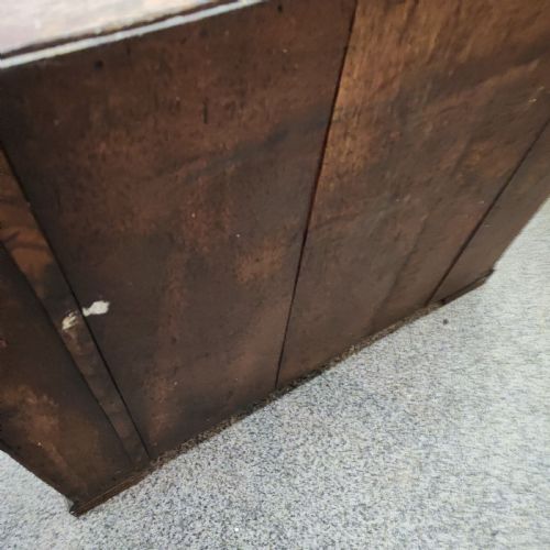 GEORGIAN OAK CHEST OF DRAWERS OF SMALL SIZE - ADDITIONAL PHOTO 4