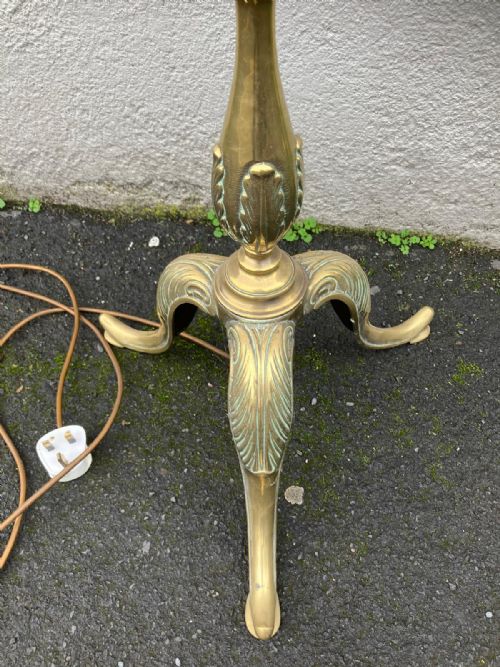 STYLISH BRASS STANDARD LAMP - ADDITIONAL PHOTO 4